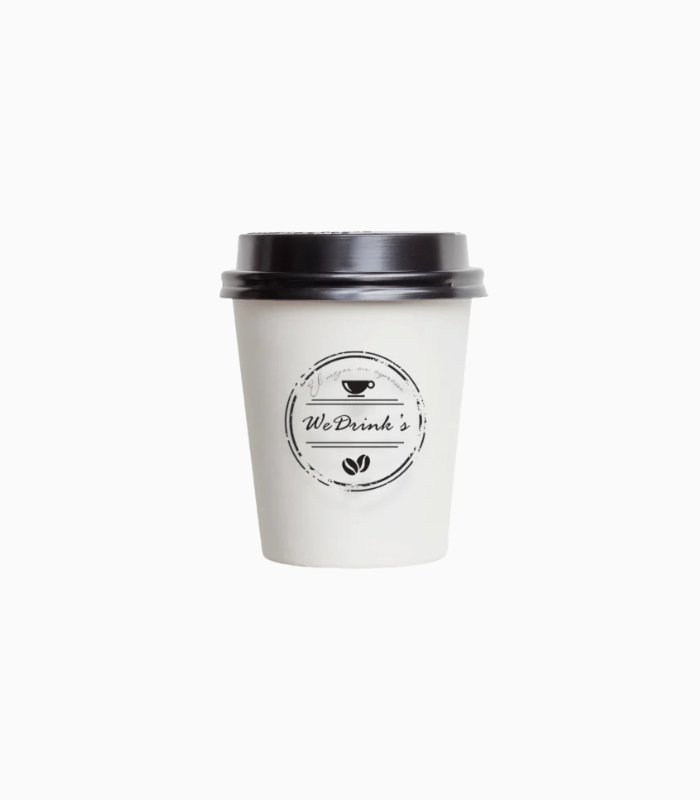 We Drink's Petit Goblet Avec Couvre - 100 Pcs